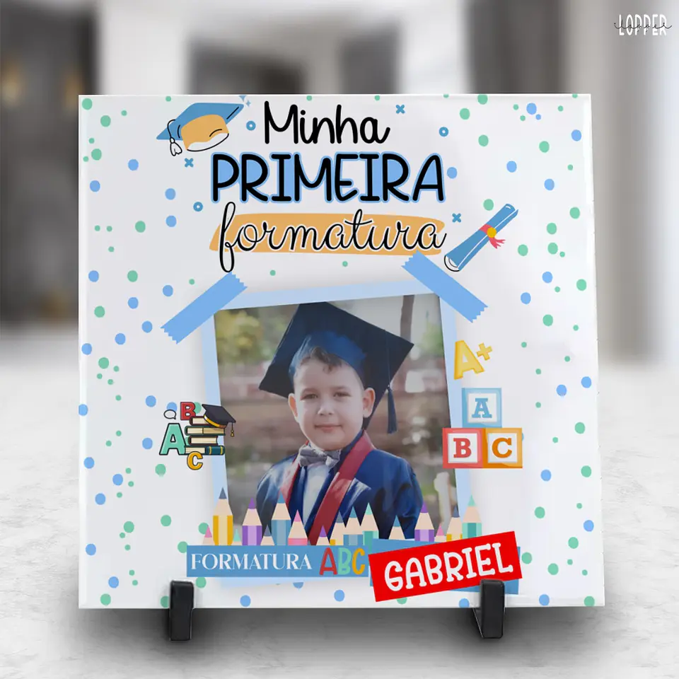 10 Artes Azulejo Formatura ABC Arquivo Editável 5