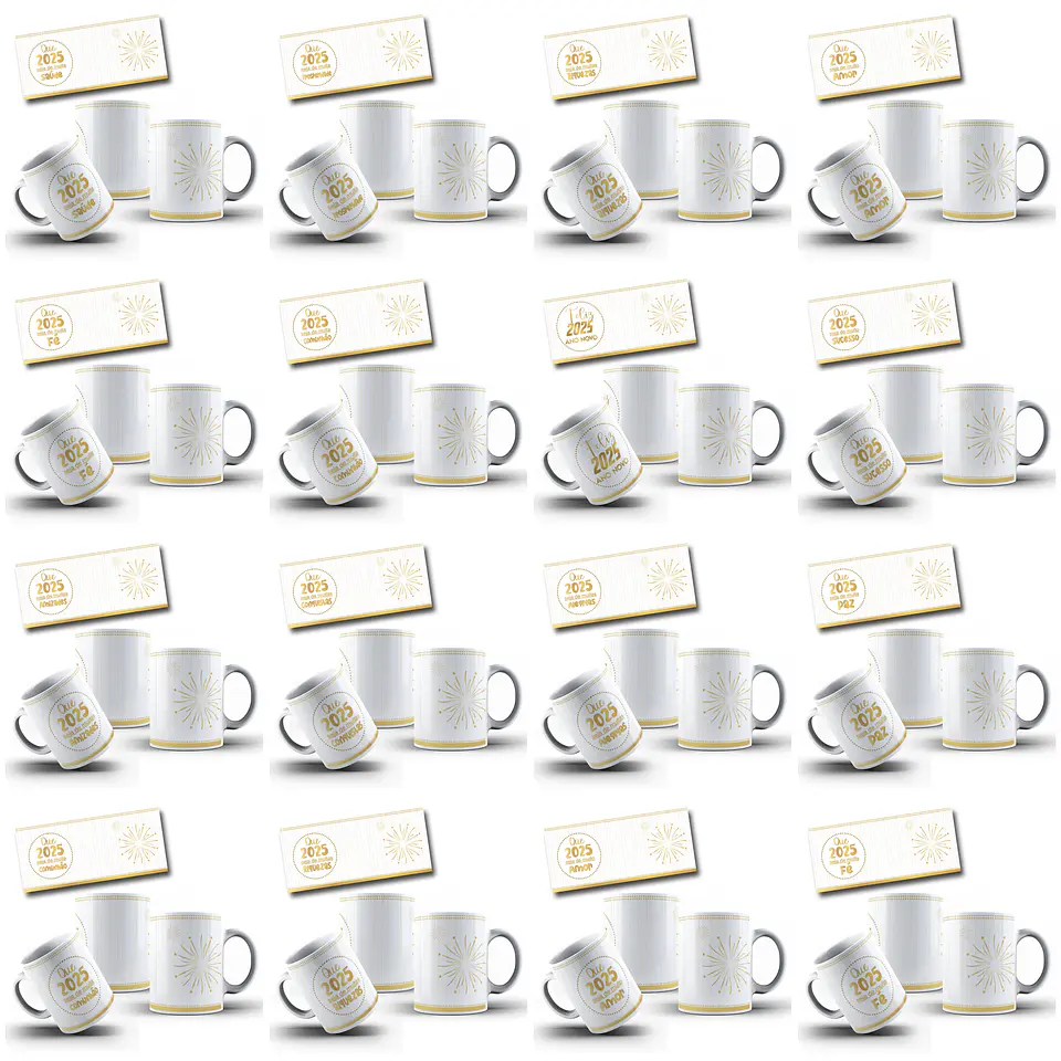 24 Artes Caneca E Camisa Ano Novo Arquivo Arquivo em Png 4