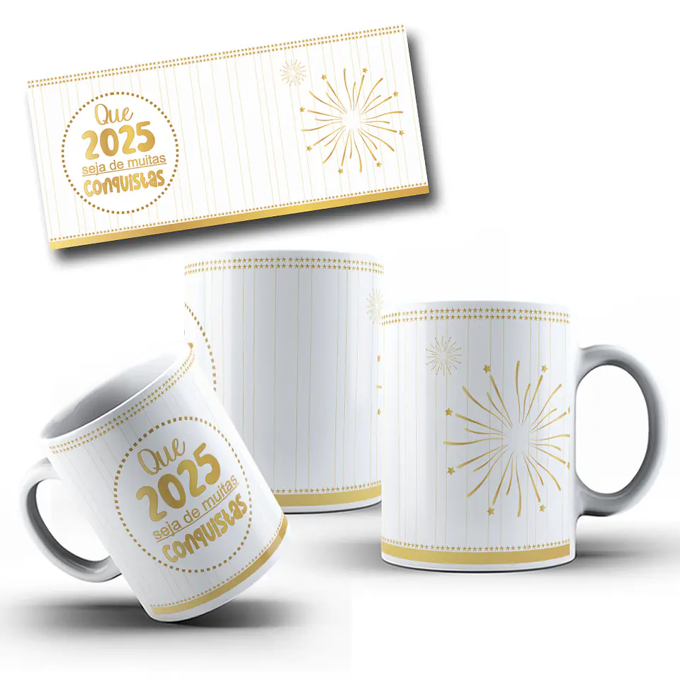 24 Artes Caneca E Camisa Ano Novo Arquivo Arquivo em Png 7