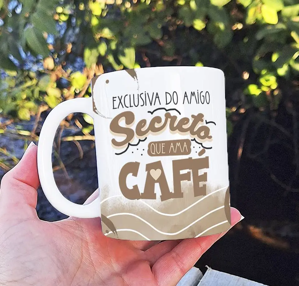 5 Artes Caneca E Copo Amigo Secreto Arquivo Arquivo em Png 3