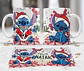 10 Artes Caneca Mickey e Stitch Natal Arquivo em Jpg  - Thumbnail 4