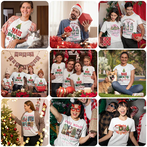 50 Artes para Caneca e Camisa Natal Arquivo em Jpg