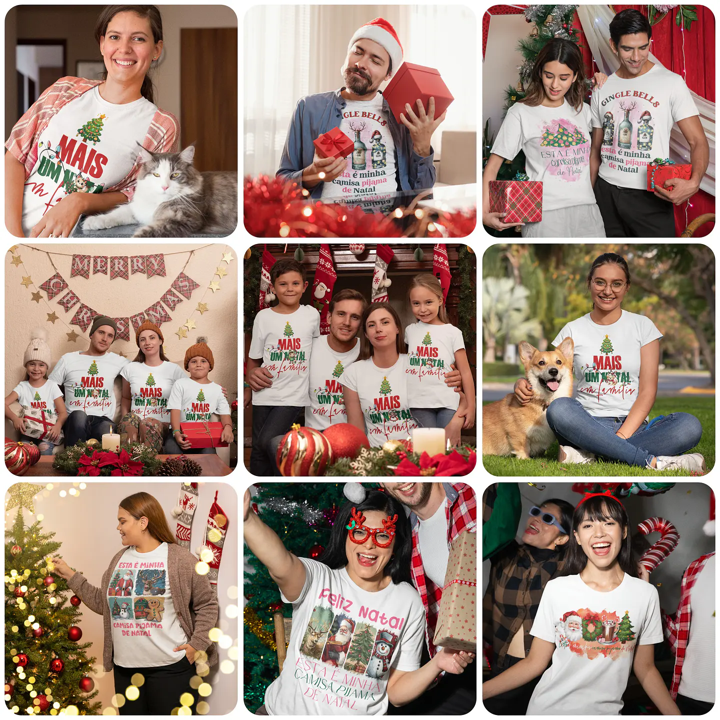 50 Artes para Caneca e Camisa Natal Arquivo em Jpg 1