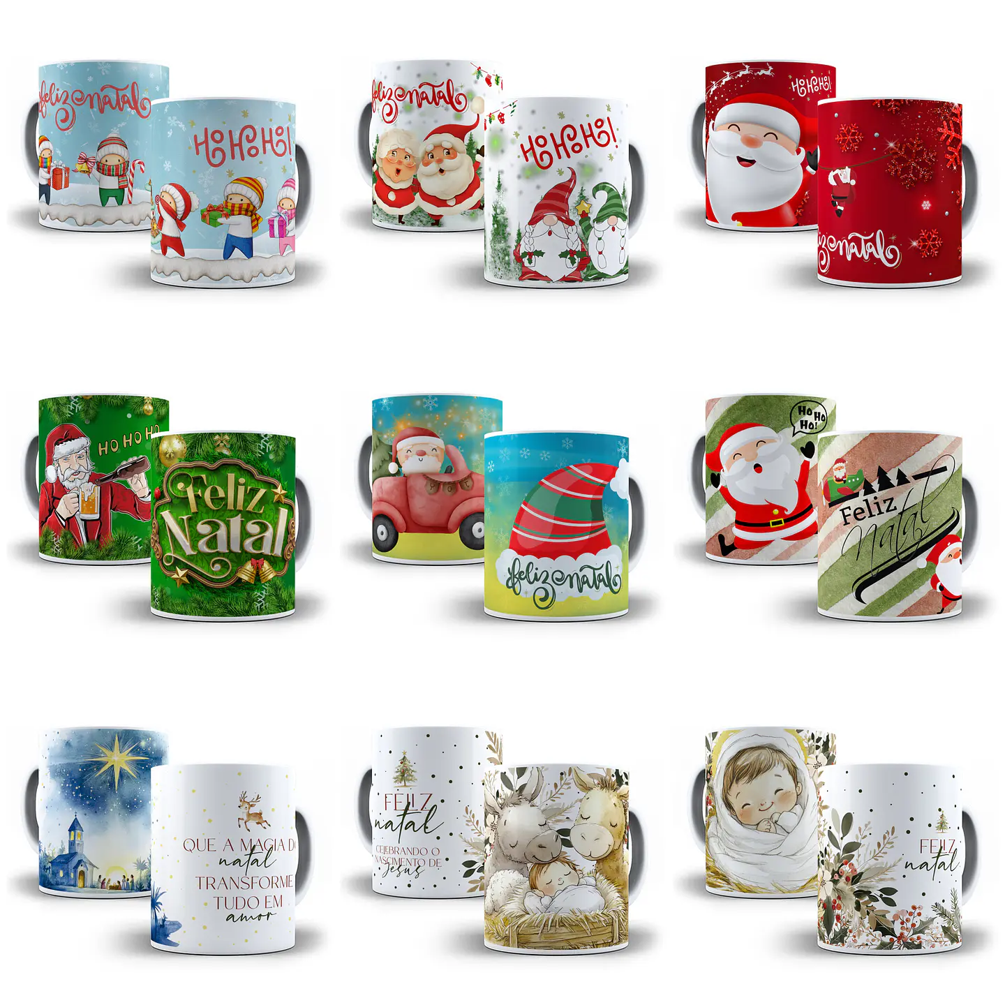 50 Artes para Caneca e Camisa Natal Arquivo em Jpg 4