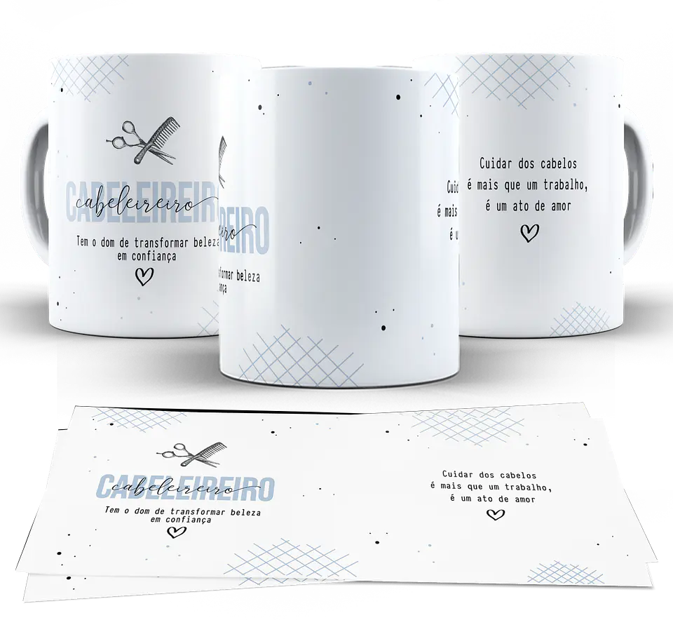 10 Artes para Caneca Profissões Arquivo em Png   1