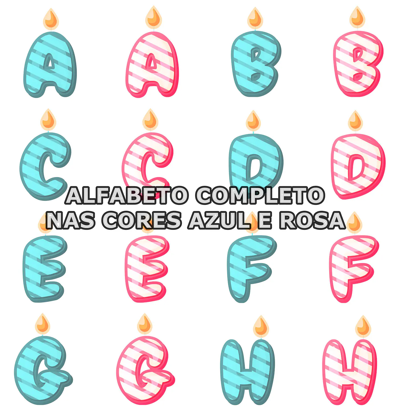 6 Artes para Caneca Aniversário Mais Kit para Criação Arquivo em Png 5