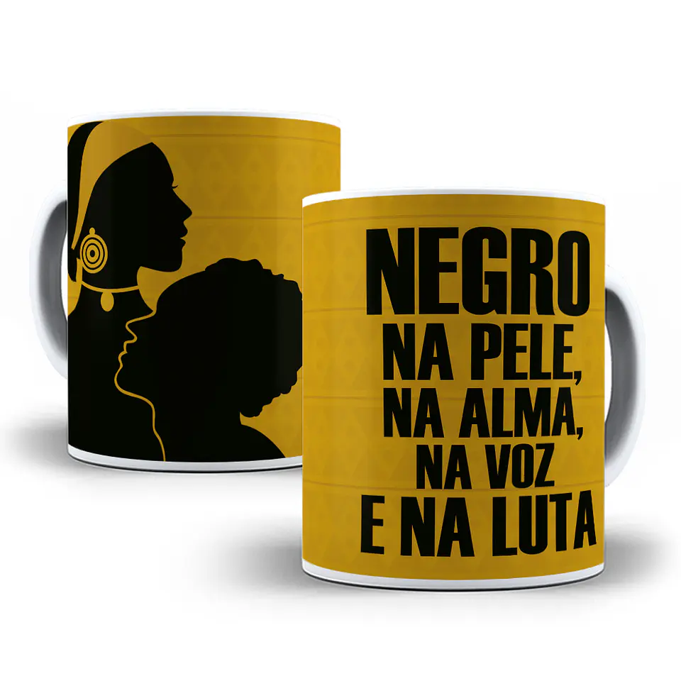 6 Artes para Caneca Consciência Negra Arquivo em Png  6