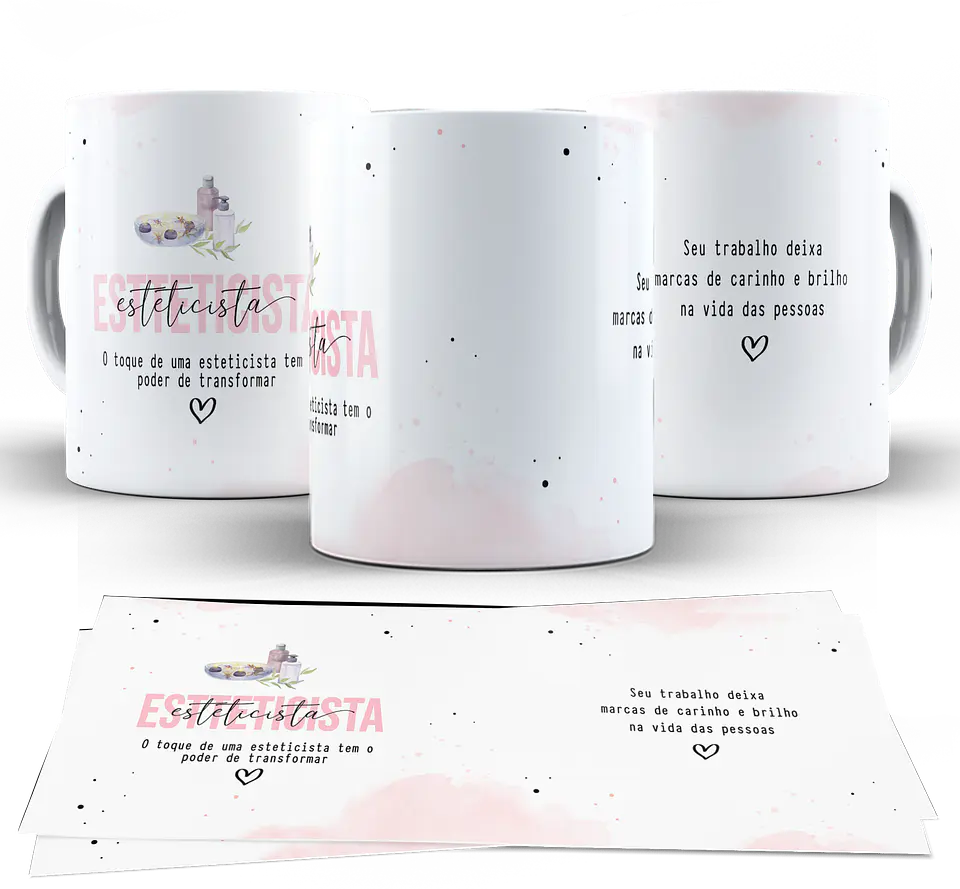 10 Artes para Caneca Profissões Arquivo em Png   4