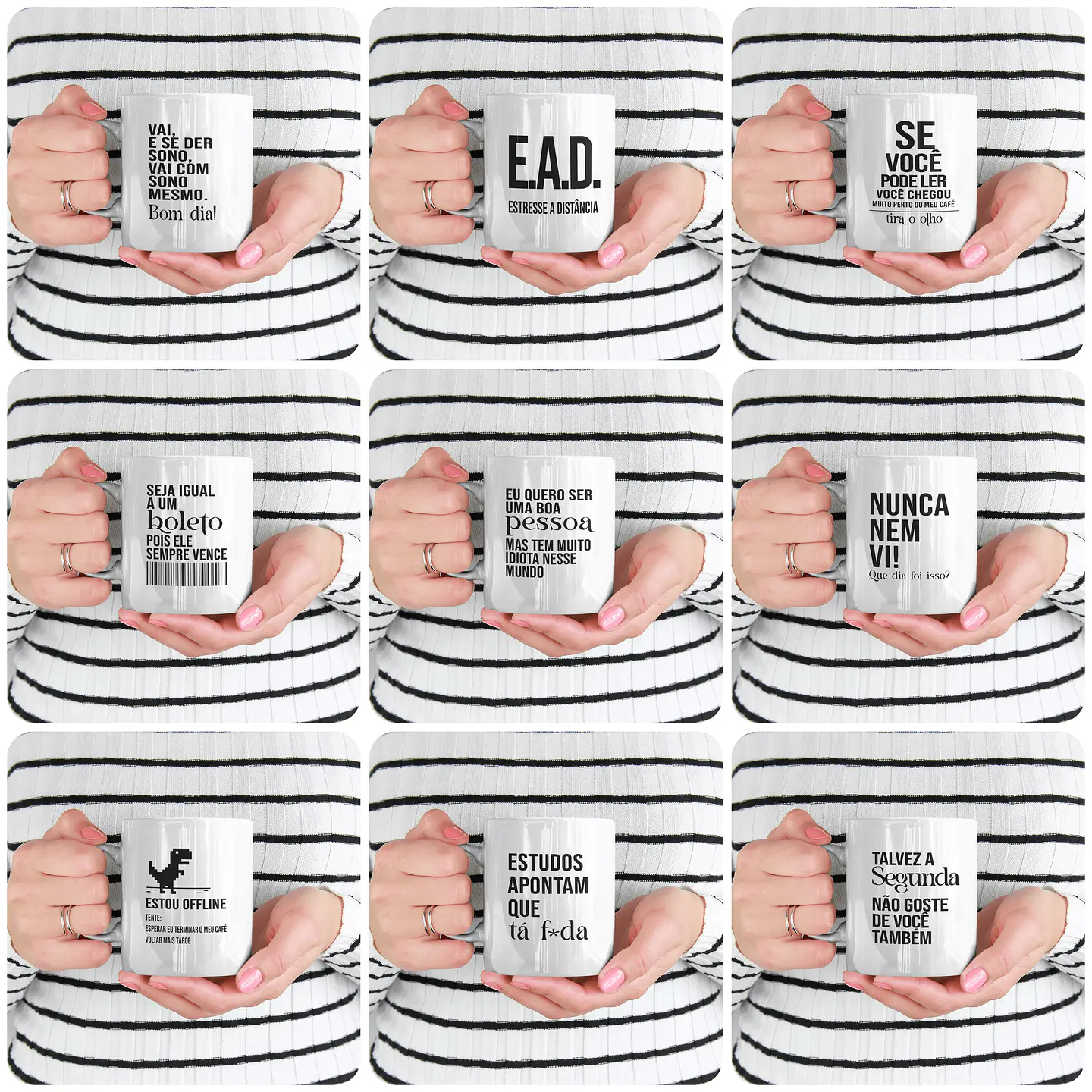 20 Artes para Caneca Frases Sarcásticas Arquivo em Jpg 1