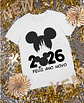 20 Artes para Camisa Disney Mickey e Minnie Ano Novo 2026 Arquivo Editavel - Thumbnail 17