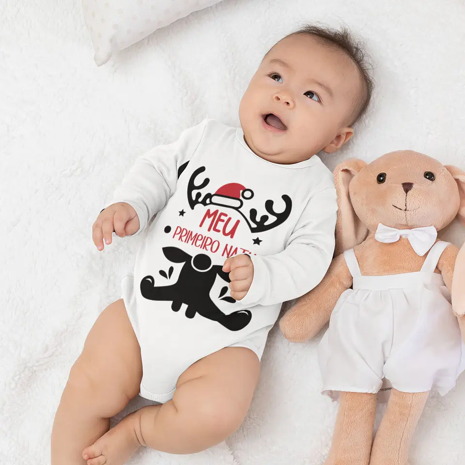 10 Artes para Body Meu Primeiro Natal Arquivo Editável 8