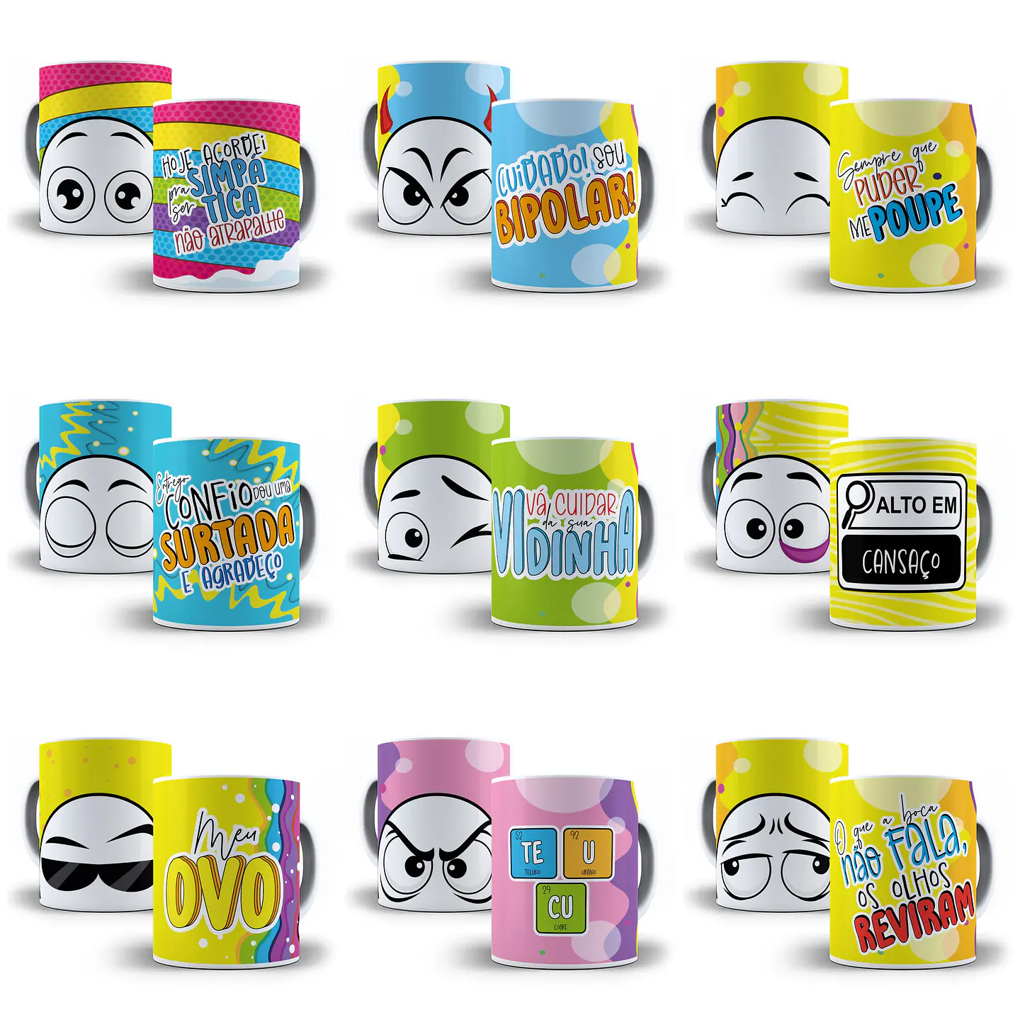 25 Artes para Caneca Bocudo Gino Bocudo Bocão Arquivo em Jpg 2