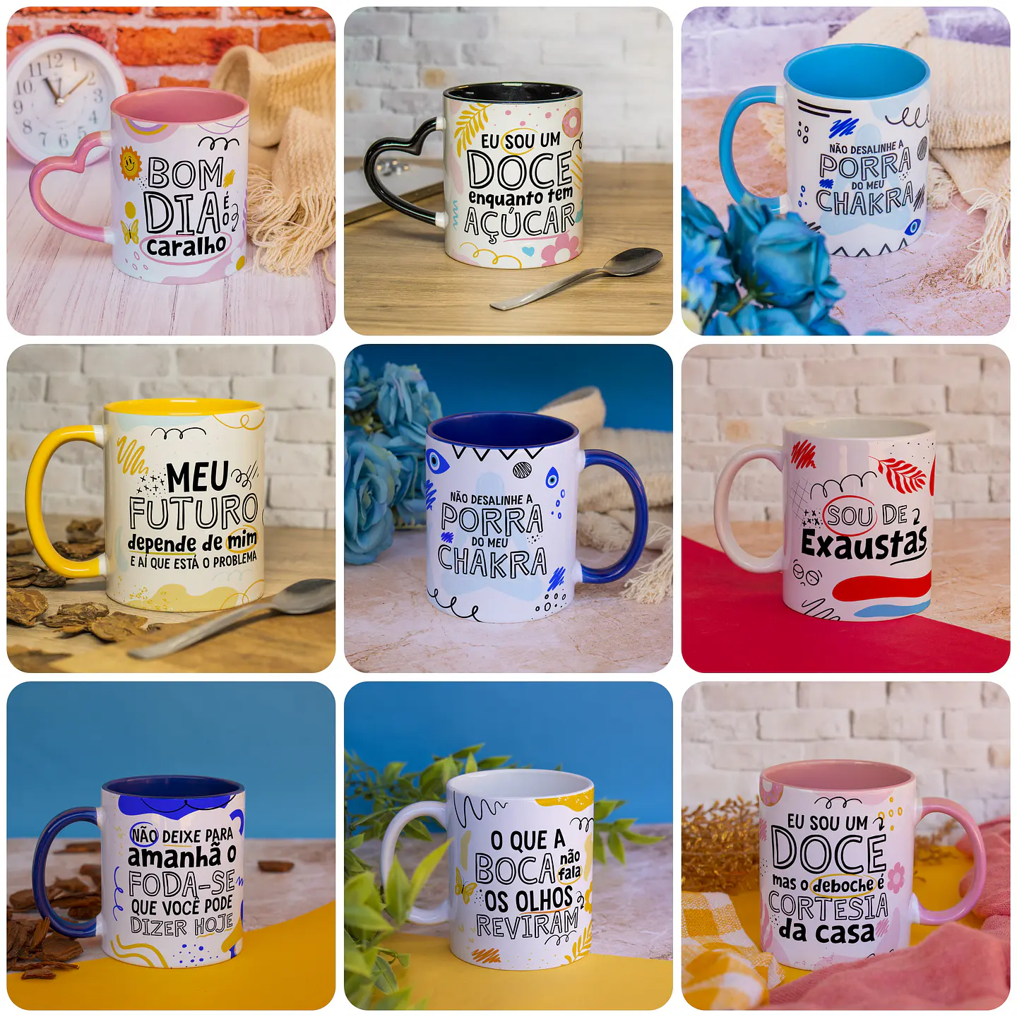 25 Artes para Caneca Frases Deboche Arquivo em Jpg 2