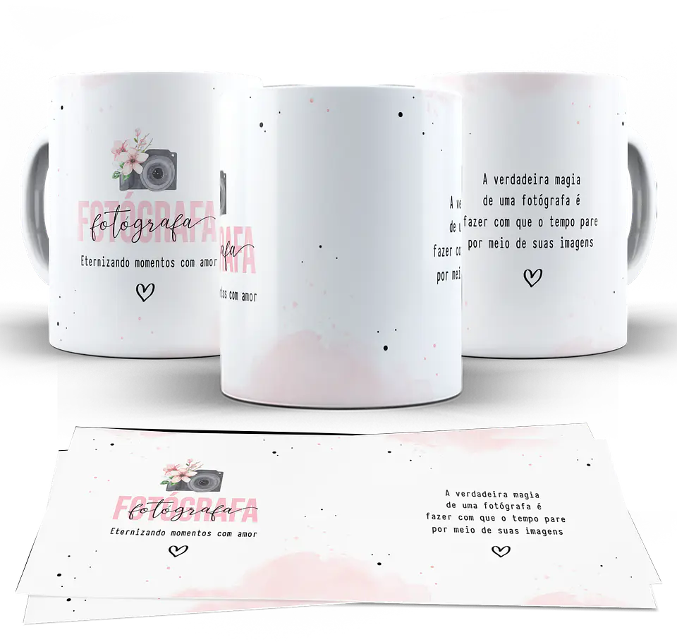 10 Artes para Caneca Profissões Arquivo em Png   7