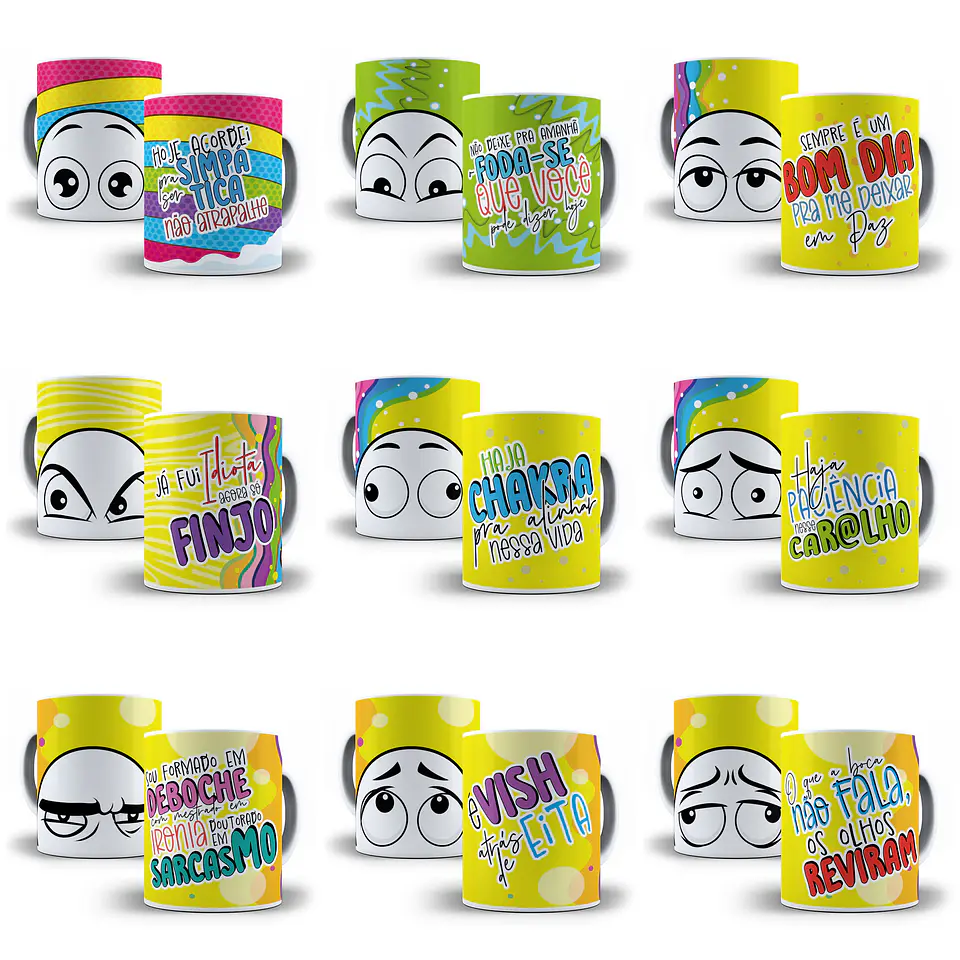 25 Artes para Caneca Bocudo Gino Bocudo Bocão Arquivo em Jpg 3