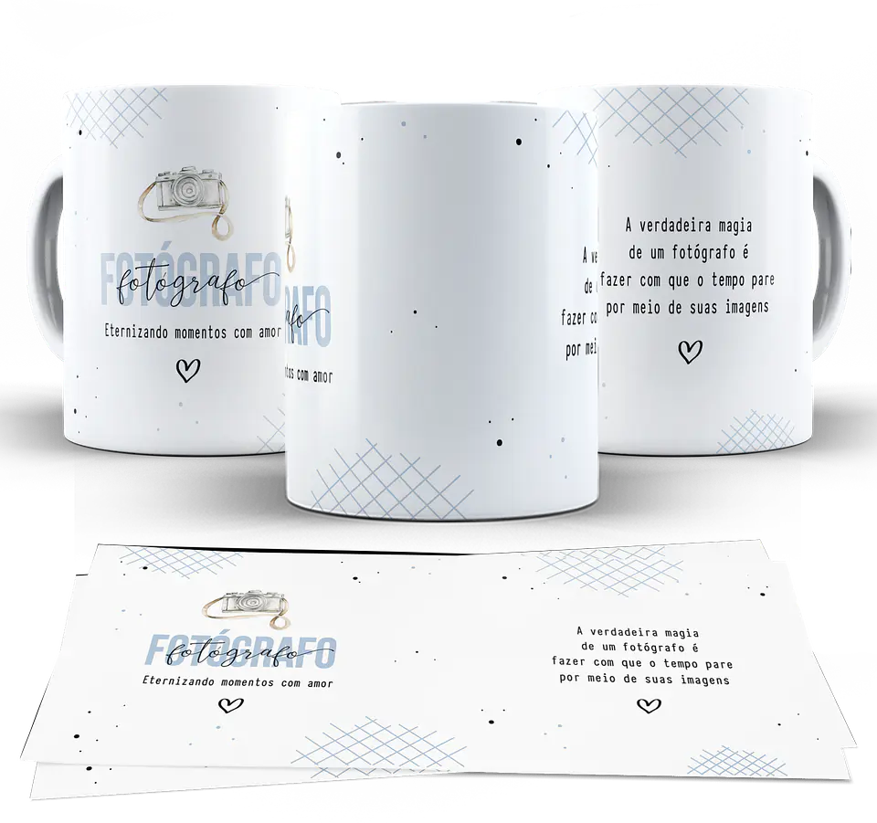 10 Artes para Caneca Profissões Arquivo em Png   8