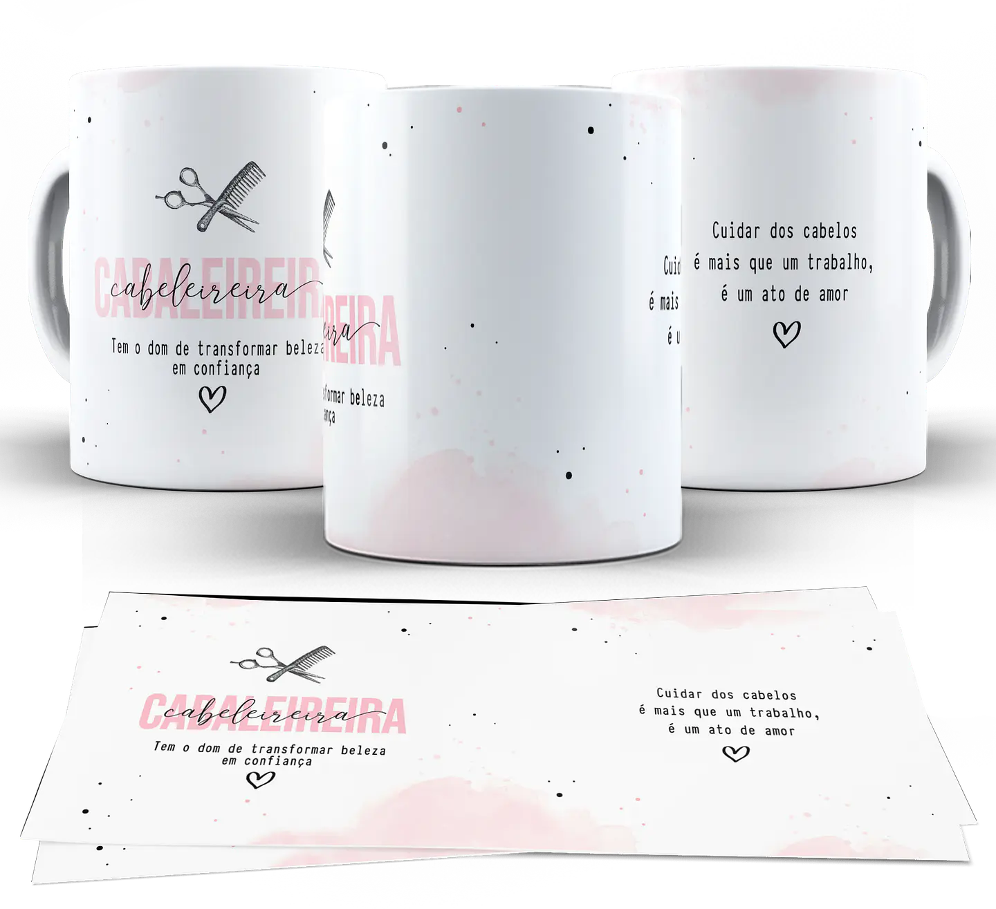 10 Artes para Caneca Profissões Arquivo em Png   10