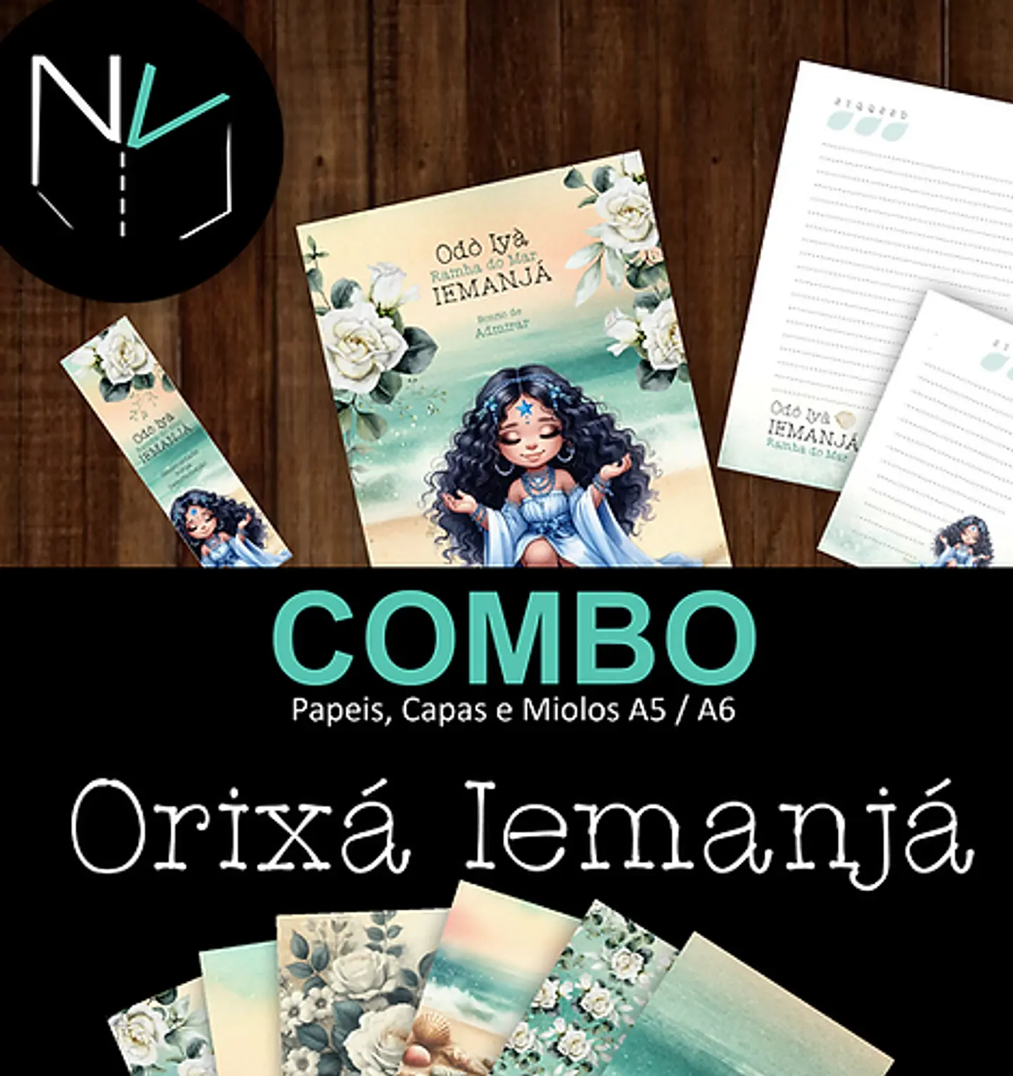 Combo Arquivos para encadernação Orixás e Outros em Pdf 5