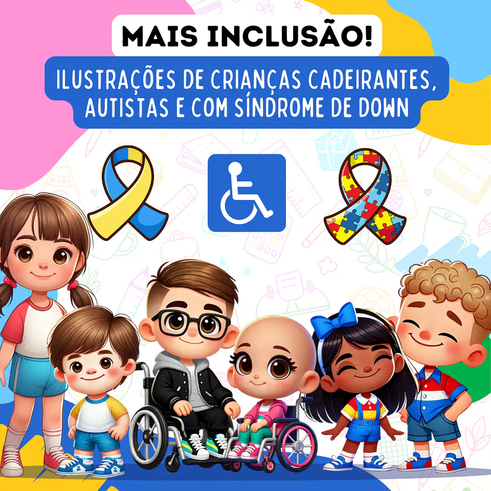 Kit Digital Volta as Aulas Mascotinhos e Personagens 2025 Etiquetas Escolares Png  5