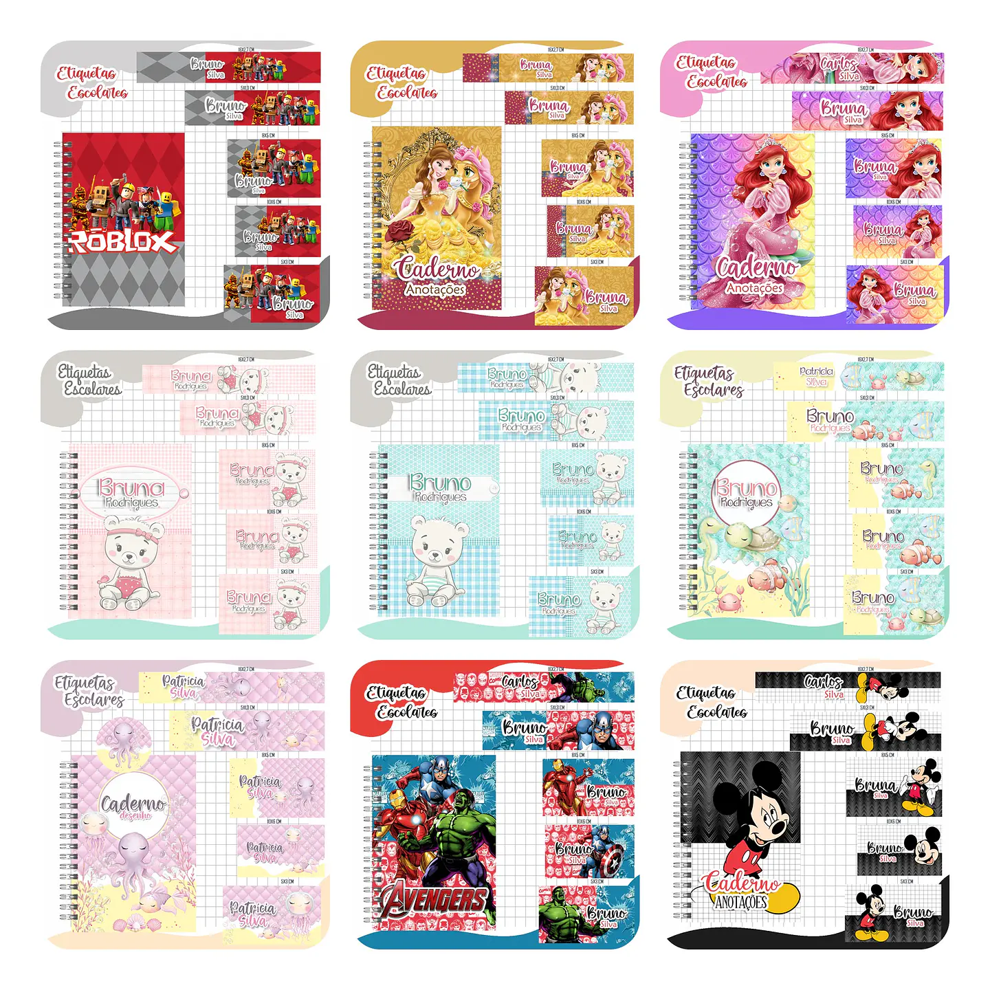 Pacote Agendas Escolares 2023 Completo em Pdf e Jpg 3