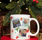 Arte Caneca Natal é amor Arquivo Editável - Thumbnail 2