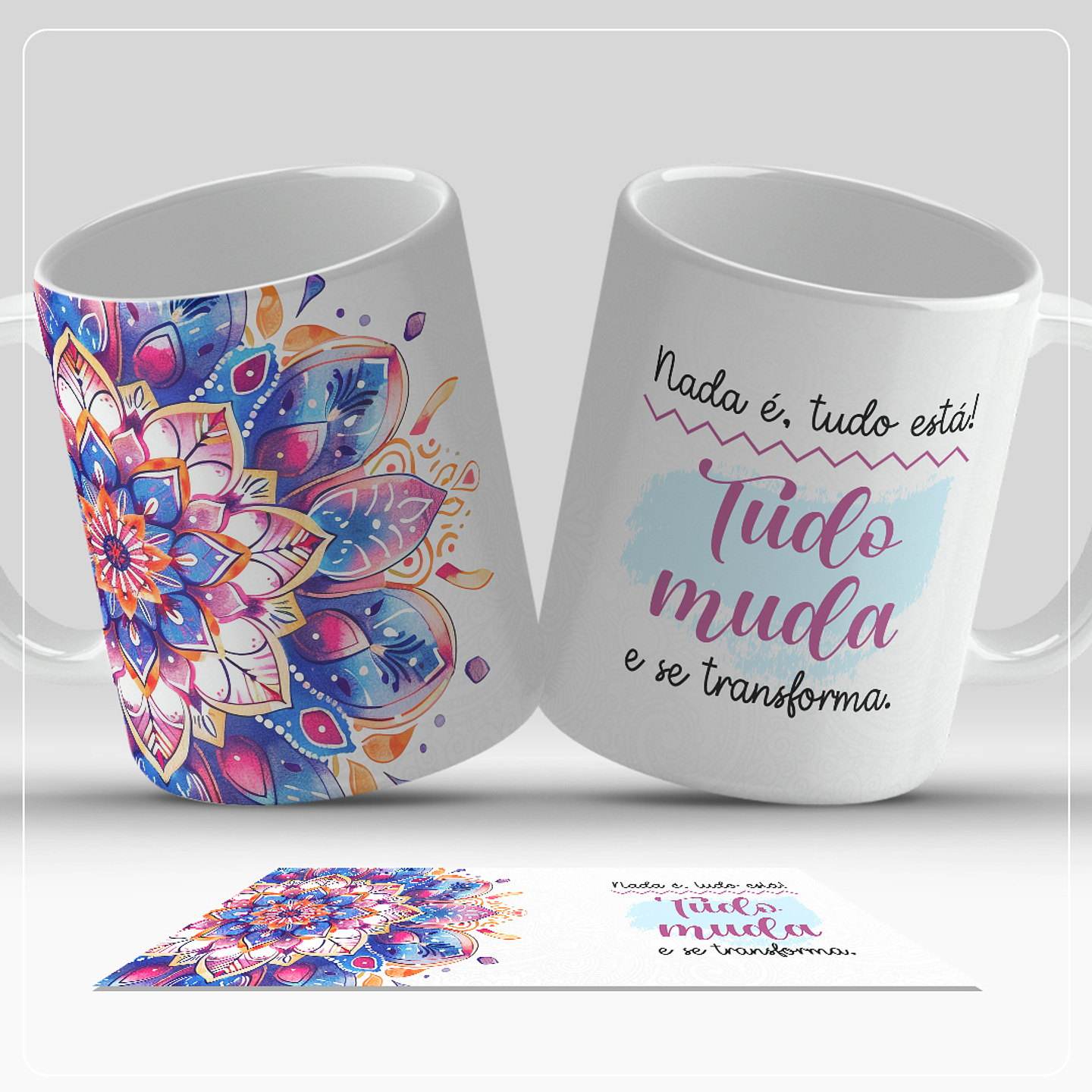 8 Artes para Caneca Mandalas Arquivo em Jpg 4