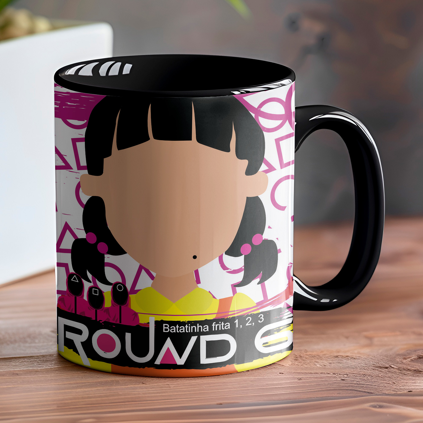 6 Artes para Caneca Roud 6 Mais Caderno Arquivo em Jpg 7