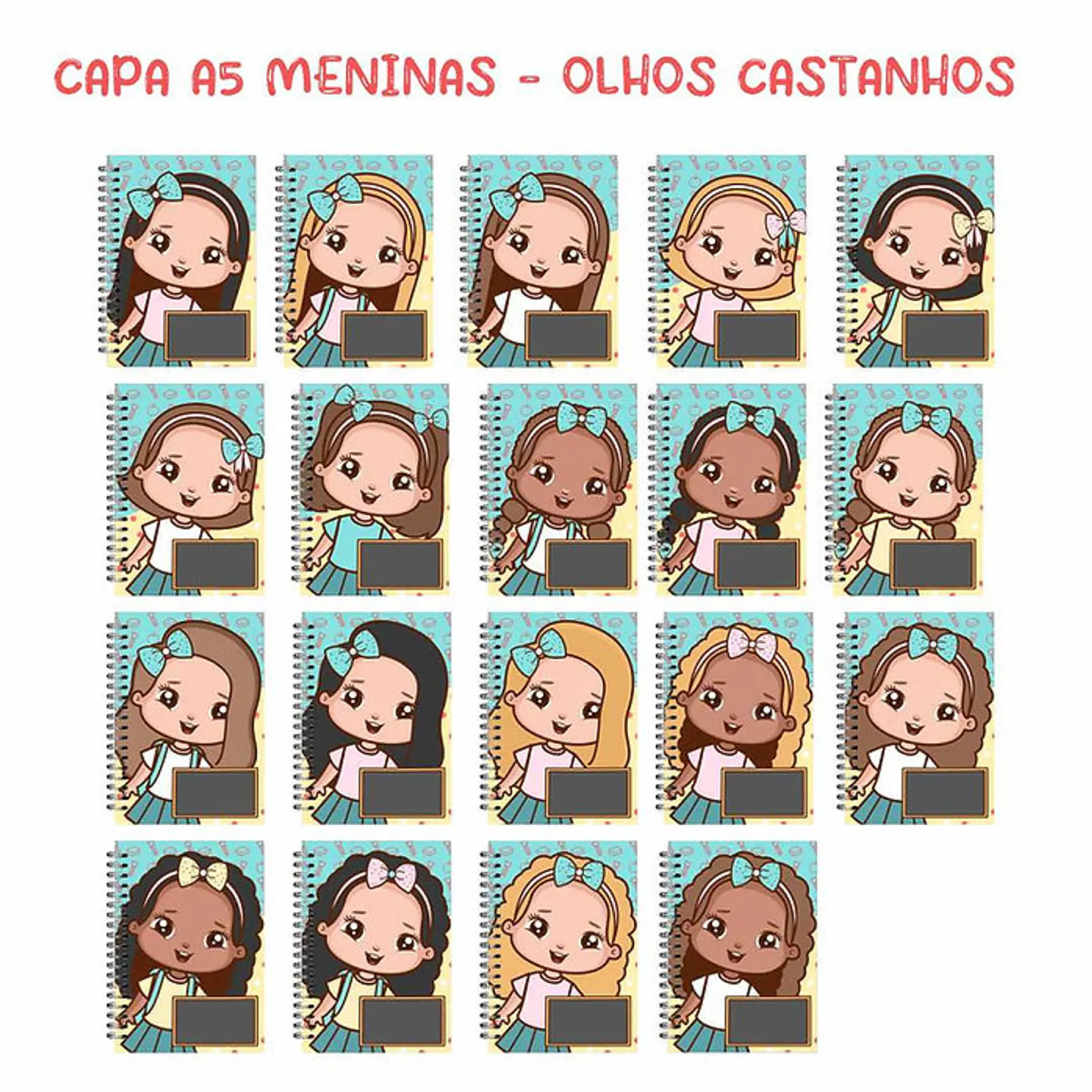 Arquivo Tabuada Personalizada Volta as Aulas em Jpg 2