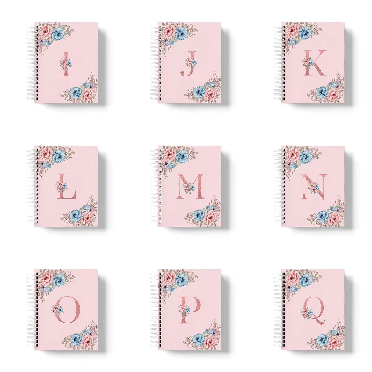 Arquivos Capas Alfabeto Floral em Png 2