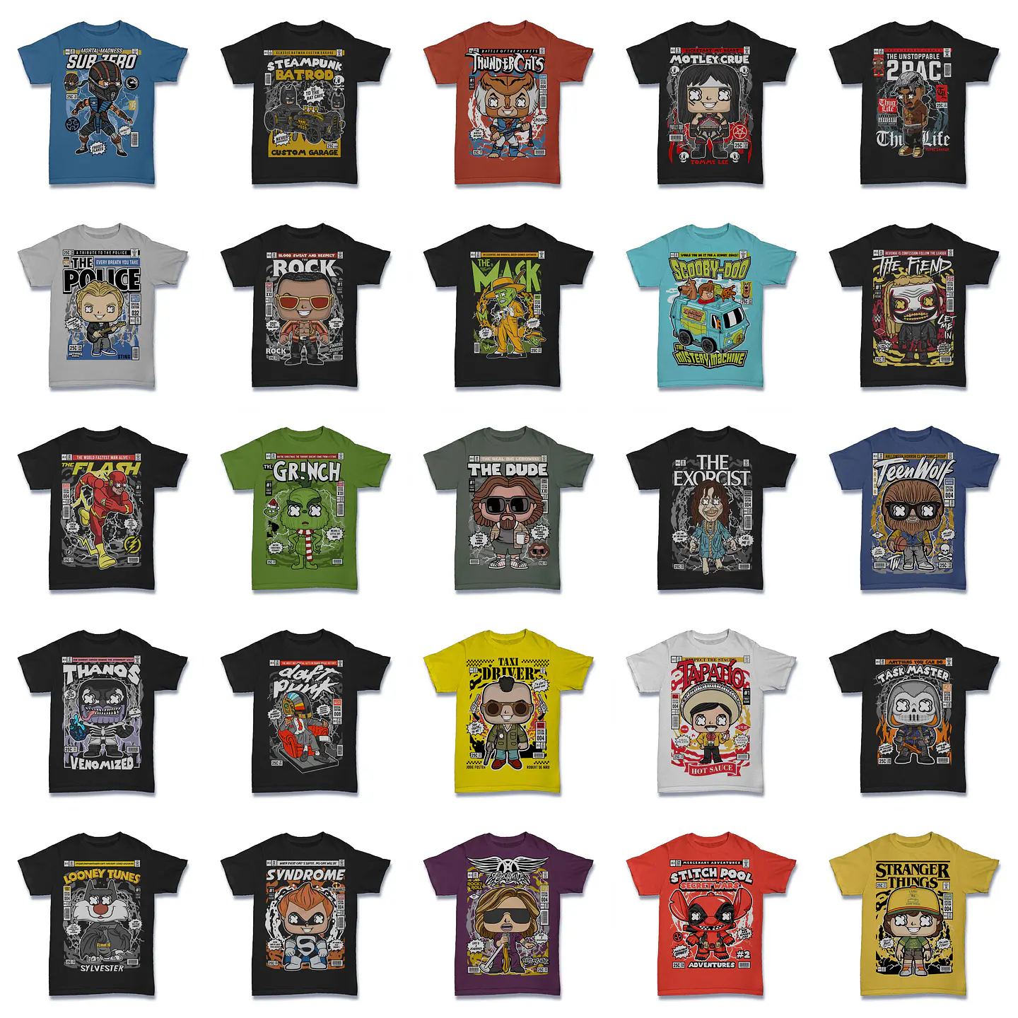 1500 Artes para Camisa Geek Desenhos Arquivo em Png 3
