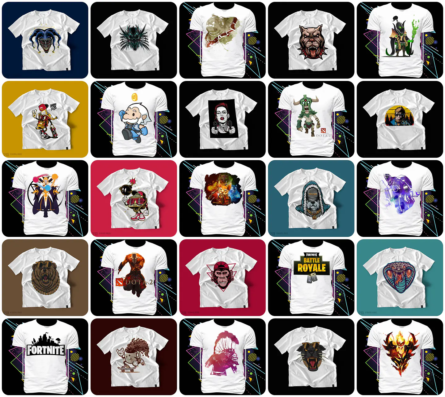 1500 Artes para Camisa Geek Desenhos Arquivo em Png 10