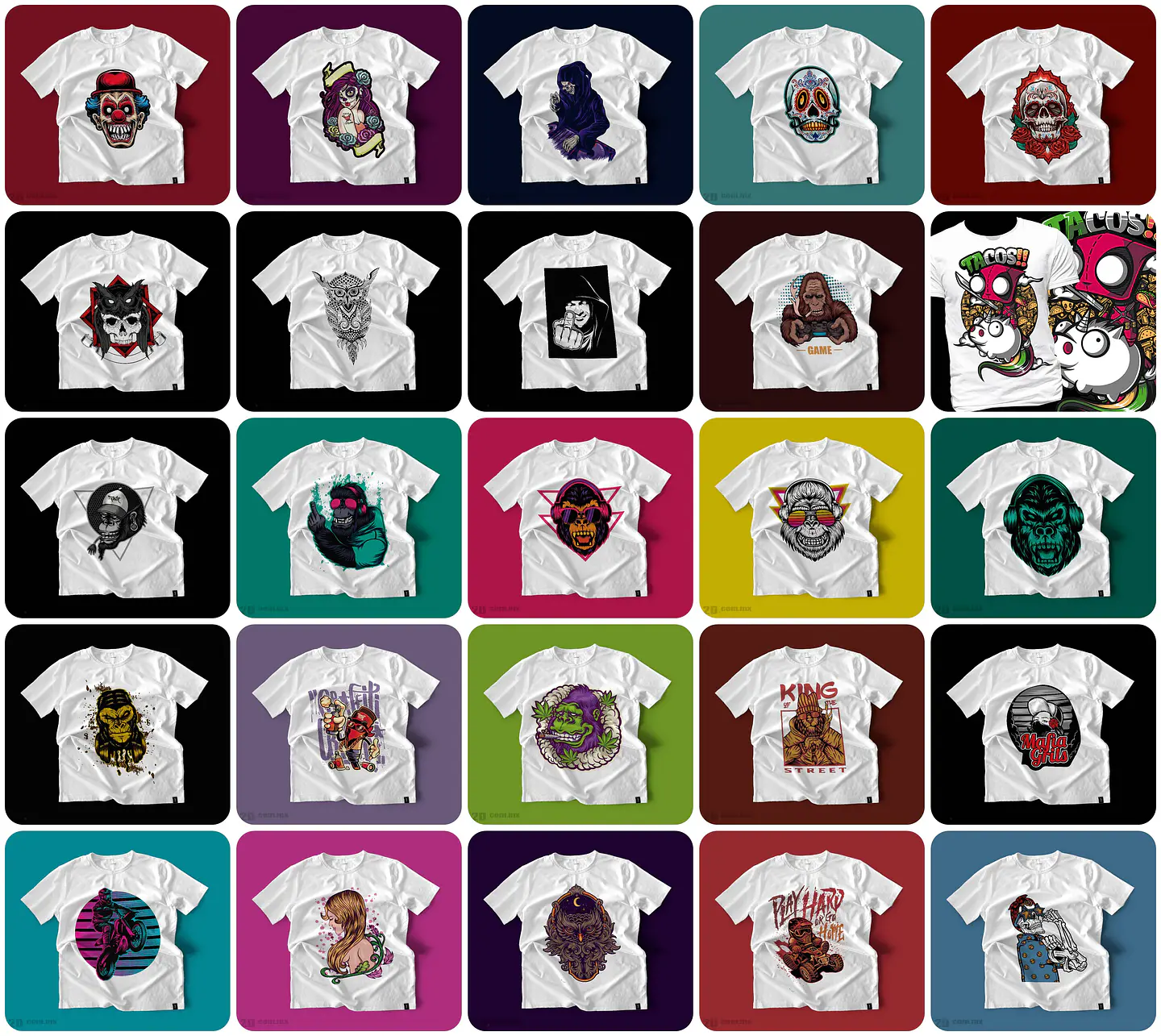 1500 Artes para Camisa Geek Desenhos Arquivo em Png 11