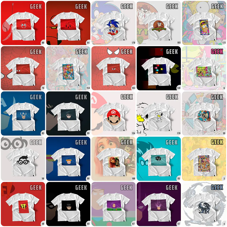 1500 Artes para Camisa Geek Desenhos Arquivo em Png 13