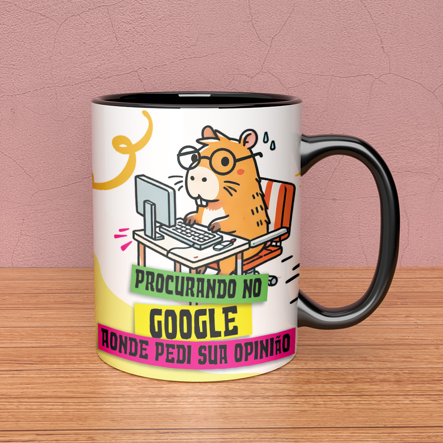 5 Artes para Caneca Capivara Arquivo Editável 1