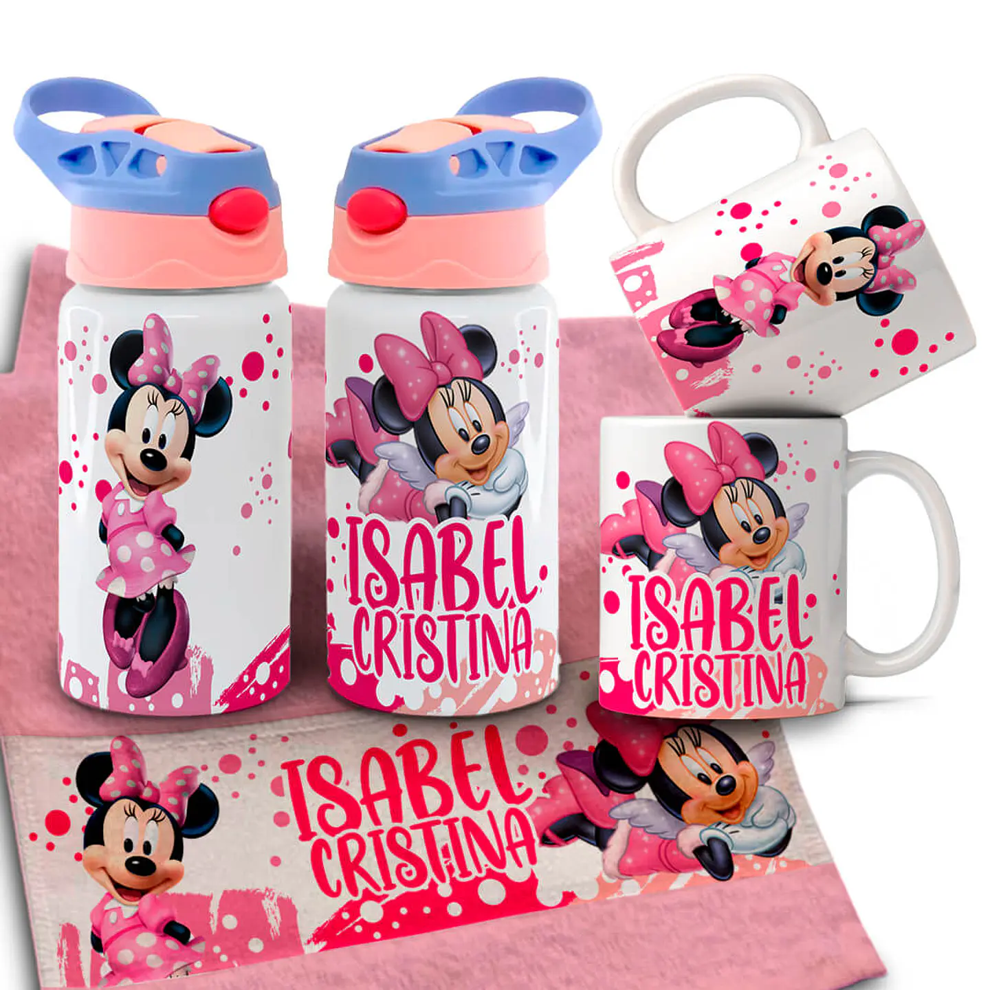 Arquivo para Personalização Volta as Aulas Garrafinha Toalhinha e Caneca Arquivo Editável 11