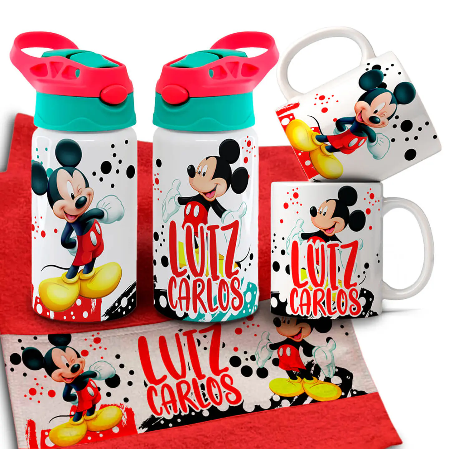 Arquivo para Personalização Volta as Aulas Garrafinha Toalhinha e Caneca Arquivo Editável 12