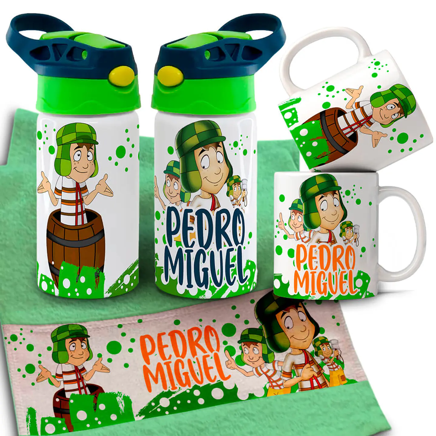 Arquivo para Personalização Volta as Aulas Garrafinha Toalhinha e Caneca Arquivo Editável 35