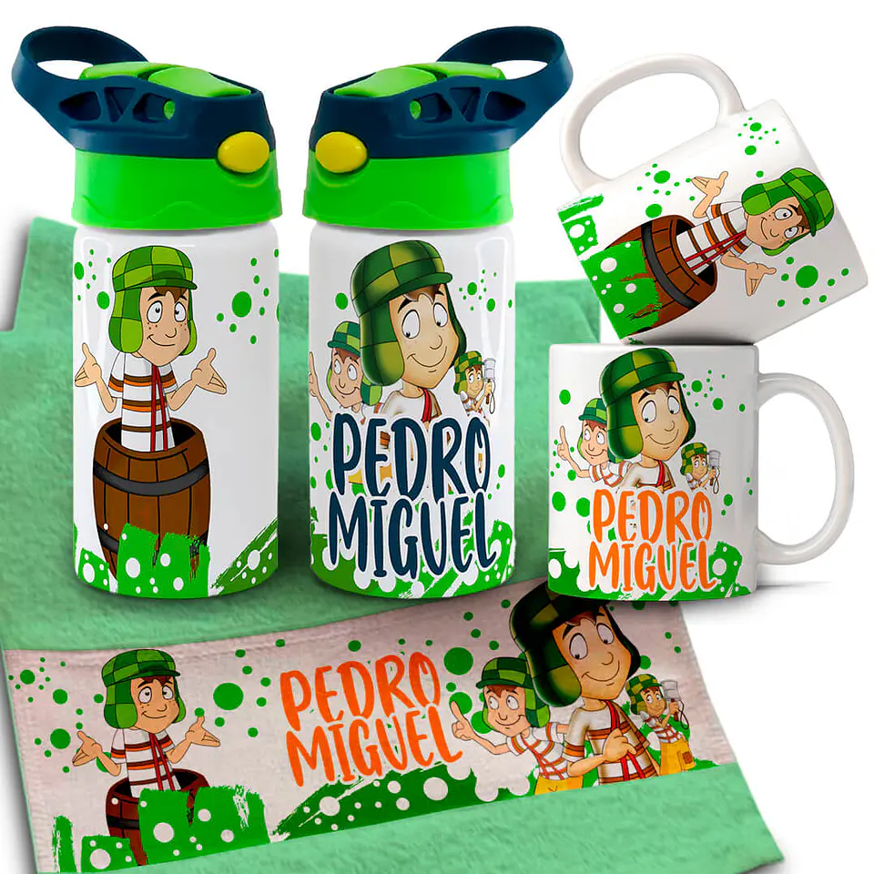 Arquivo para Personalização Volta as Aulas Garrafinha Toalhinha e Caneca Arquivo Editável 35