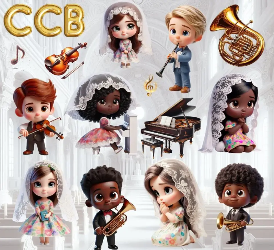 Kit Digital Congregação Cristã em Png   1