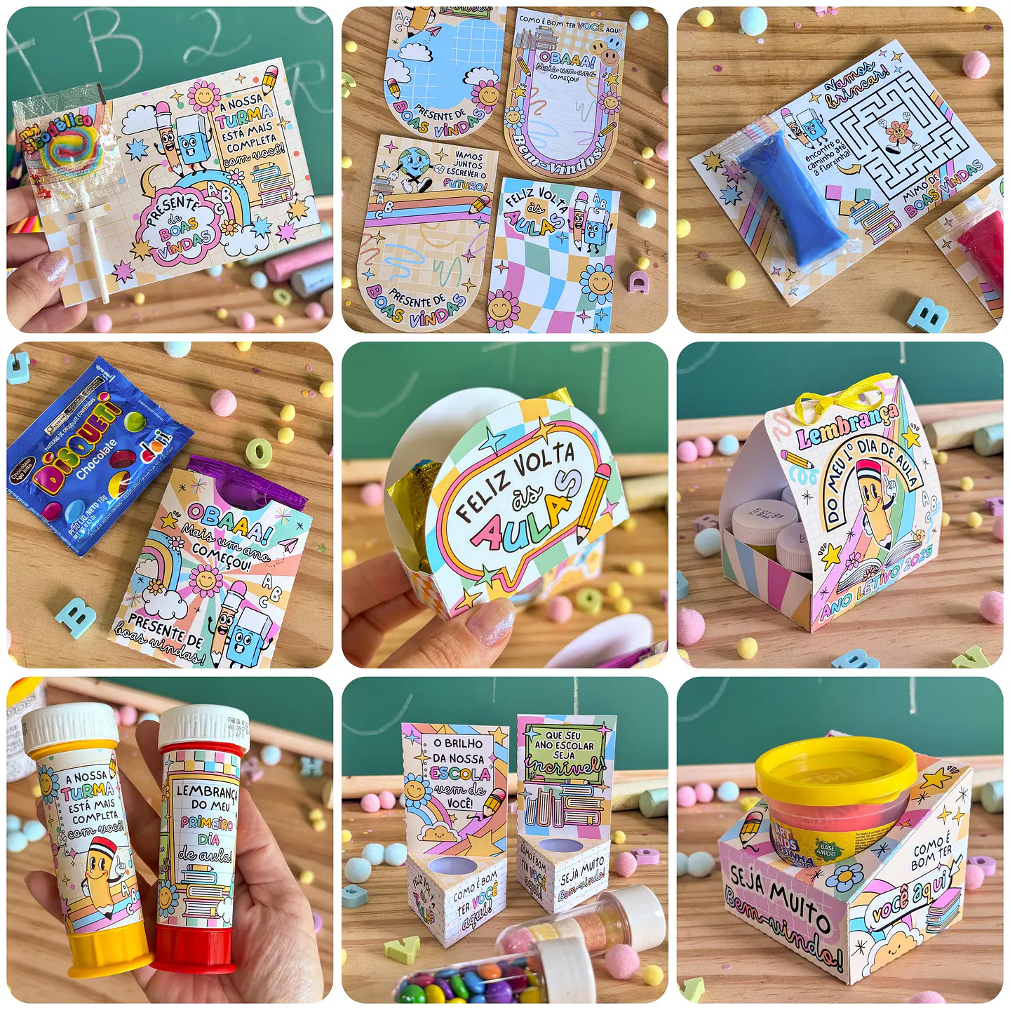 Kit Digital Volta as aulas mais Mimos em Png  6