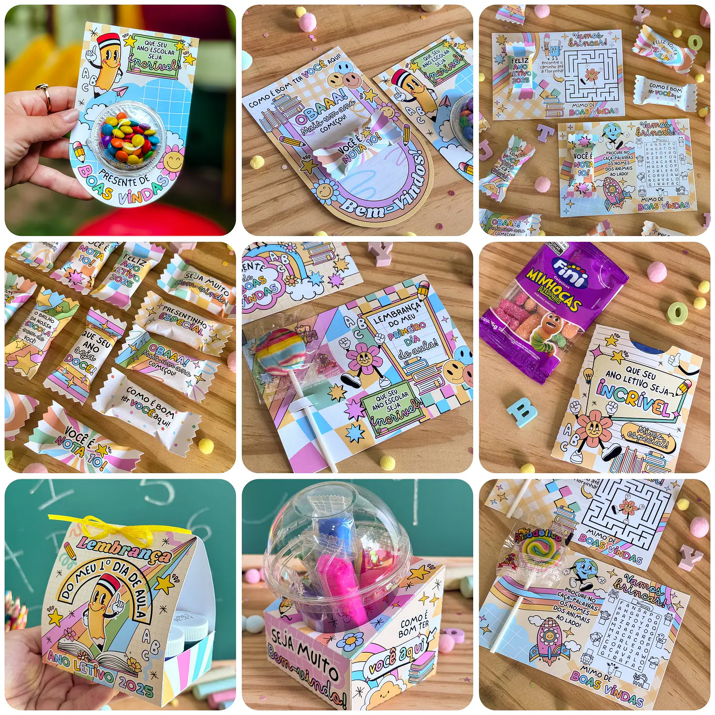 Kit Digital Volta as aulas mais Mimos em Png  8