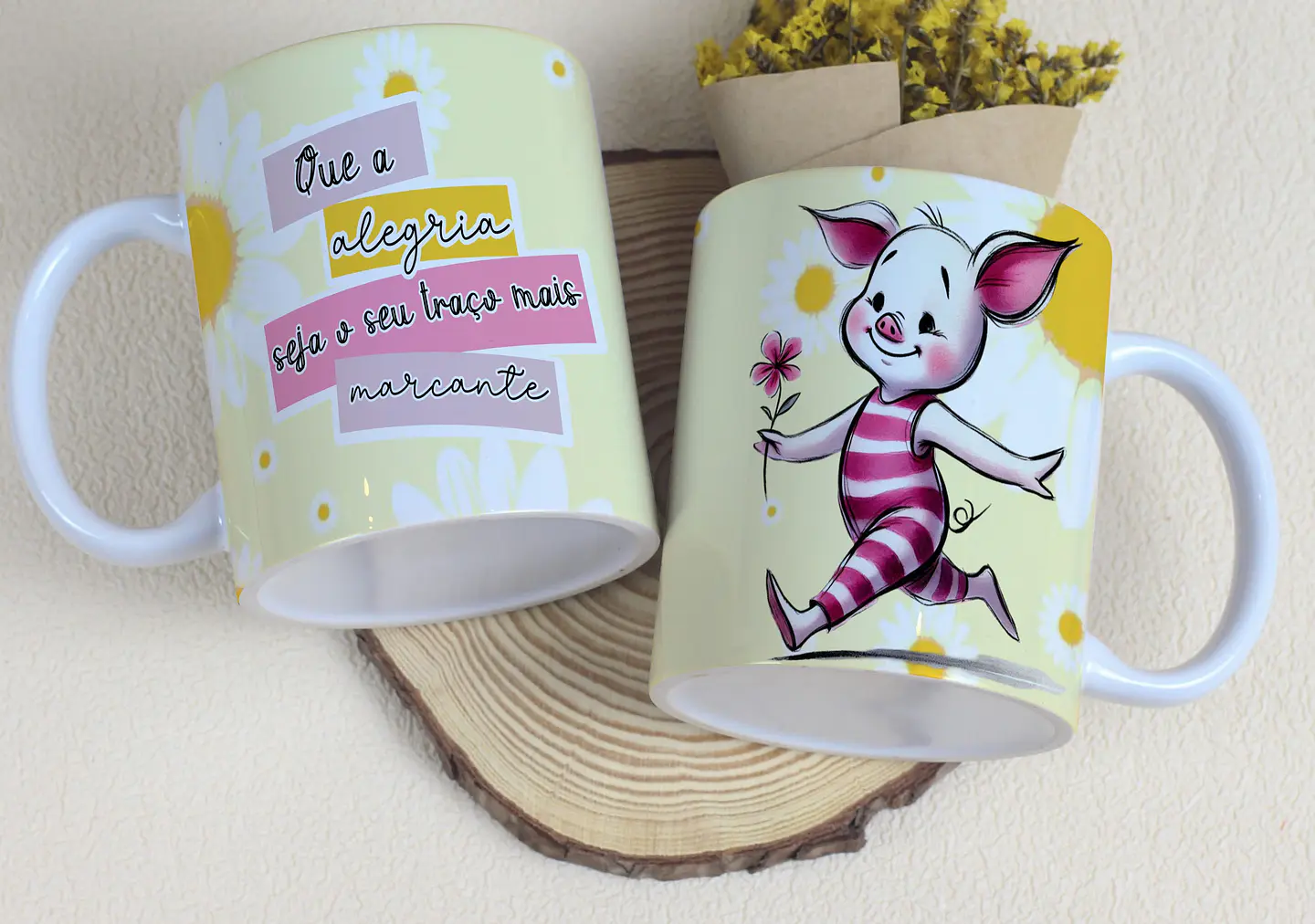 6 Artes para Caneca Ursinho Pooh Arquivo Editável 5