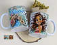11 Artes para Caneca Moana Arquivo Editável - Thumbnail 4