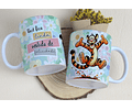 6 Artes para Caneca Ursinho Pooh Arquivo Editável