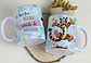 6 Artes para Caneca Ursinho Pooh Arquivo Editável - Thumbnail 6
