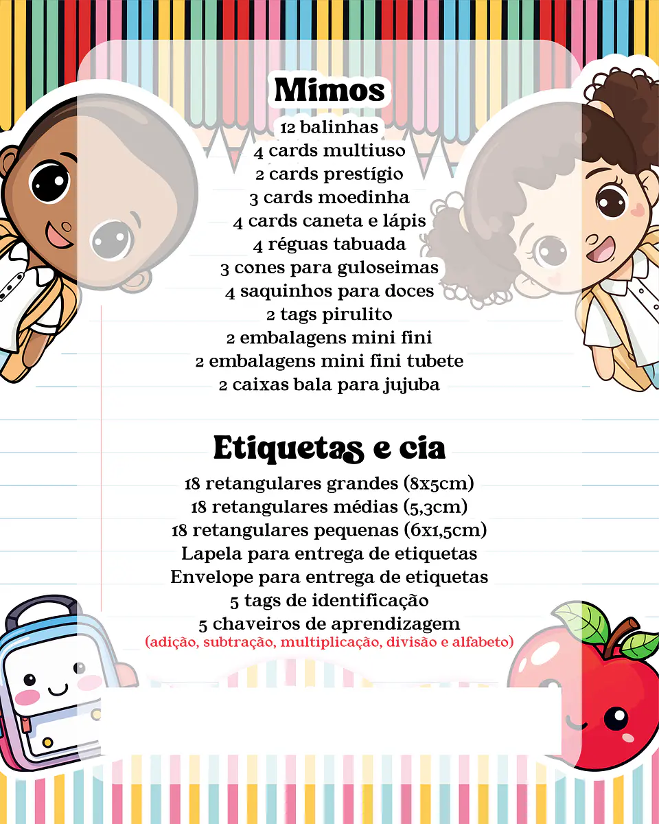 Arquivo de Corte Volta as Aulas em Pdf 2