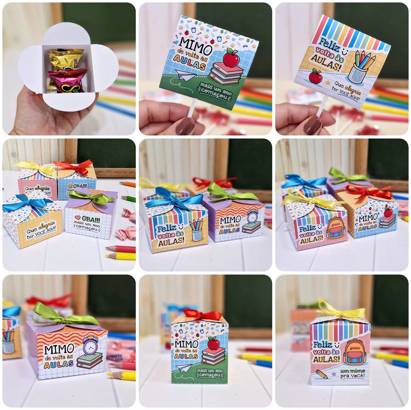 Arquivos de Corte Fofinhos Volta as Aulas para Imprimir 1