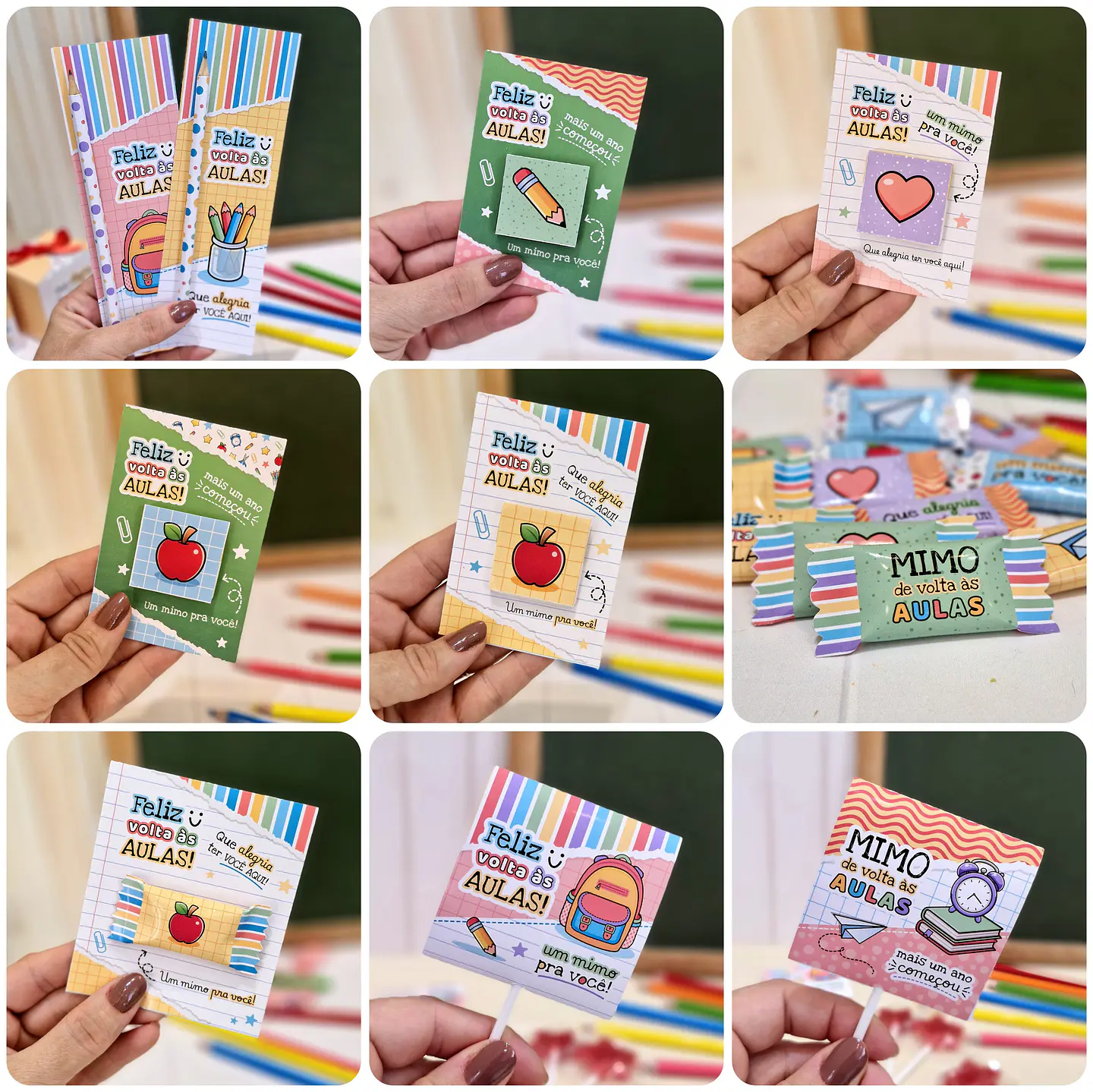 Arquivos de Corte Fofinhos Volta as Aulas para Imprimir 3