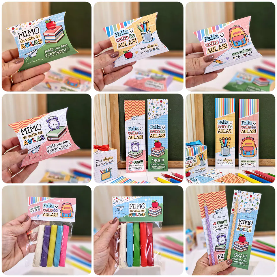 Arquivos de Corte Fofinhos Volta as Aulas para Imprimir 4