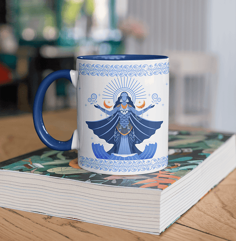 8 Artes para Caneca e Camisa Iemanja Arquivo Editável